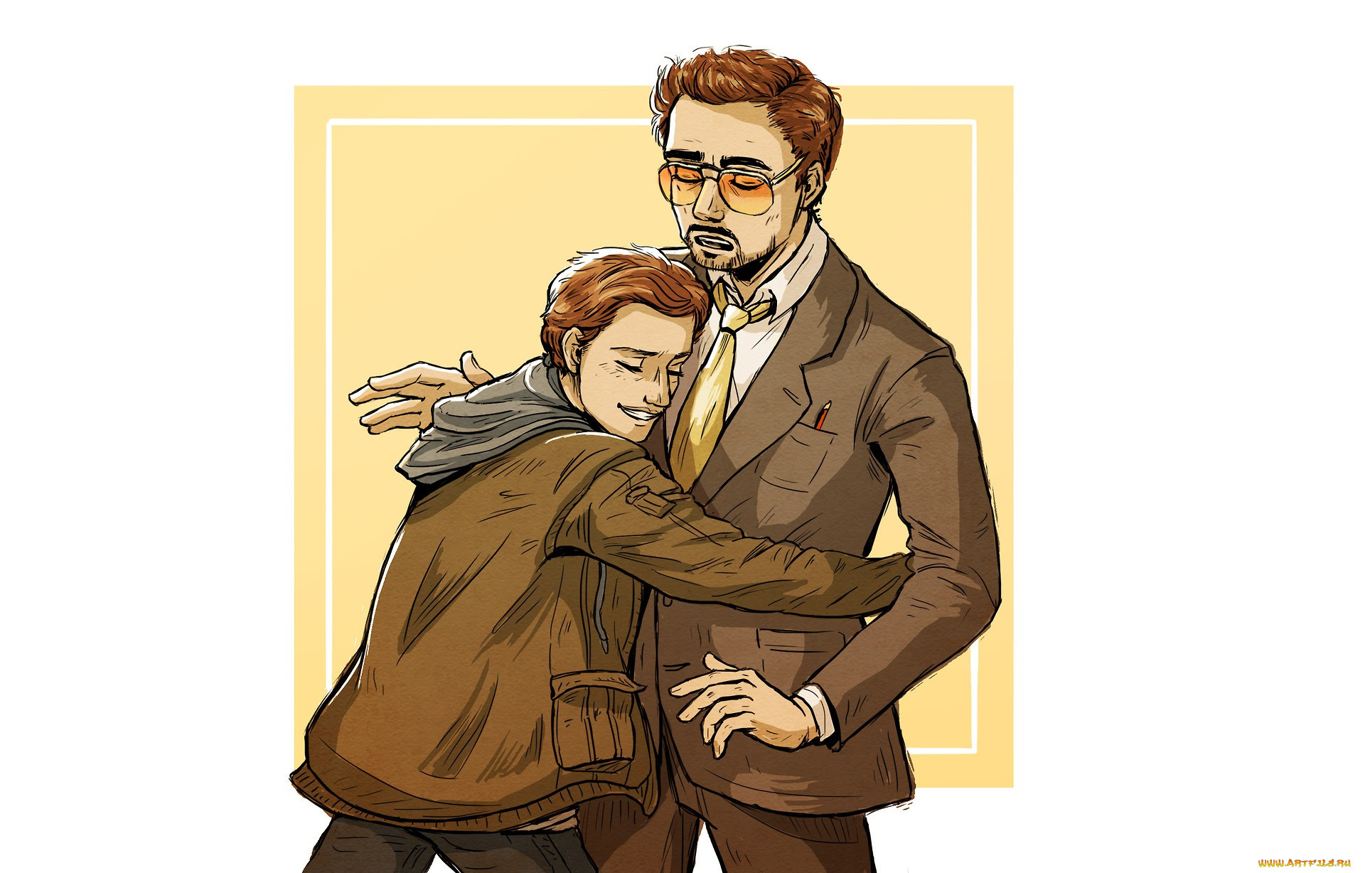 Tony stark x peter parker